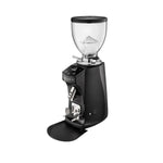 Mazzer Mini grind-by-time espresso grinder, matte black, 64mm flat burrs