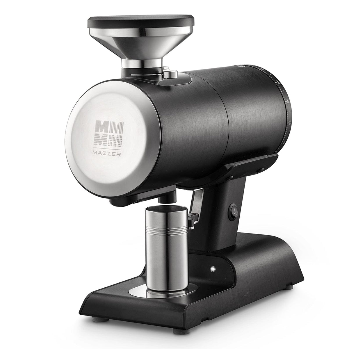 Voltage Coffee Supply™ Mazzer Philos Coffee Grinder Black Front View