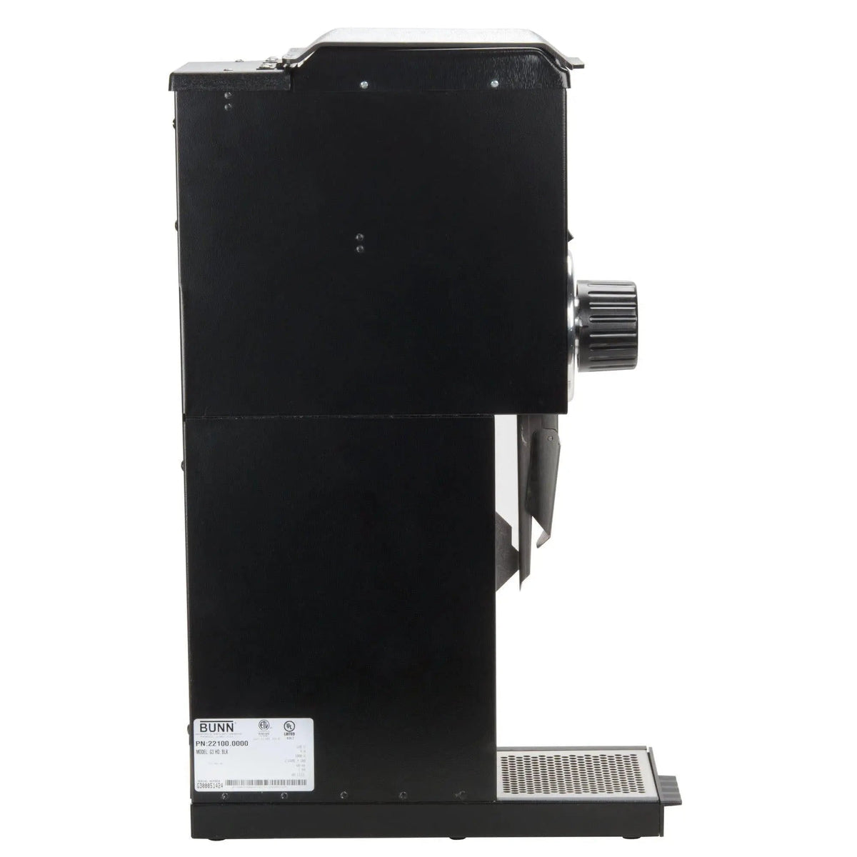 Bunn G3 HD 3 lb. Bulk Coffee Grinder Black 22100.0000