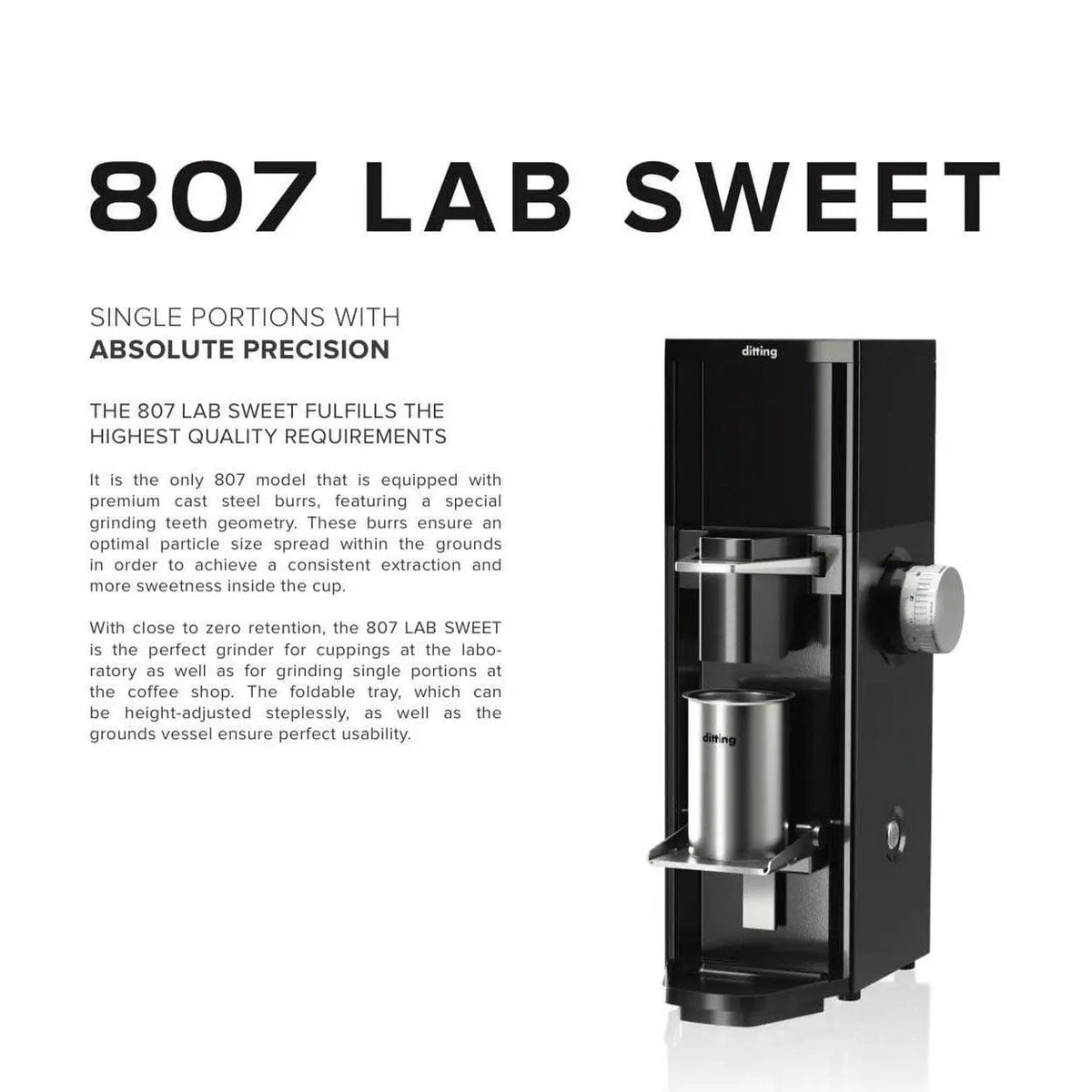 Ditting 807 Lab Sweet Coffee Grinder