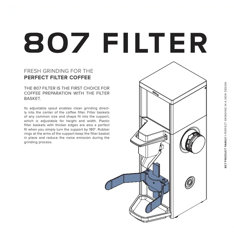 Ditting 807 Filter Coffee Grinder