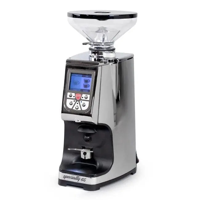 Eureka Eureka Atom 65 Espresso Grinder - Short Hopper Espresso Grinders Chrome