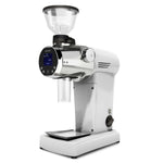 Mazzer ZM Filter digital coffee grinder, pure white, front view