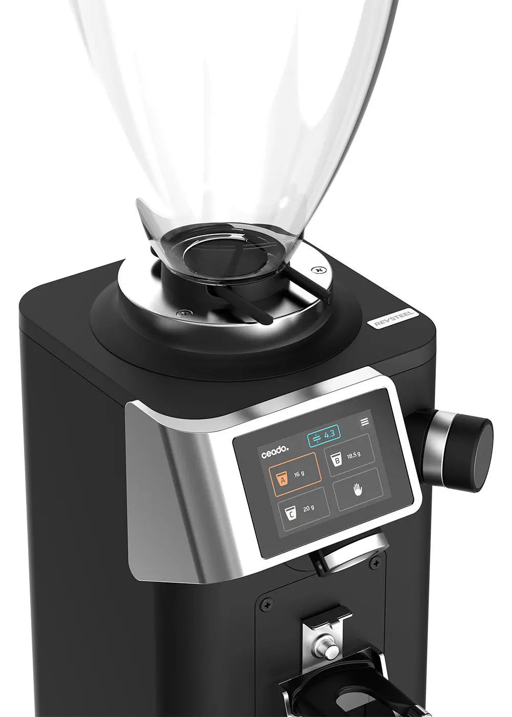 Ceado REV Steel Commercial Grind By Weight Espresso Grinder